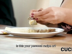 Gros cul, Gros seins, Brunette brune, Femme couguar, Cocu, Tchèque, Époux mari, Épouse