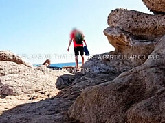Leie, Strand, Grosser schwanz, Schwanz, Handjob, Italienisch, Zierlich, Dürr