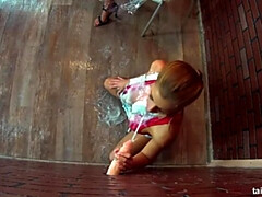 緊縛, デカパイ, ブロンド, フェティッシュ, Hd, レズビアン, ピアス, おもちゃ