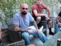 Catch cheating, evil angel, double penetration