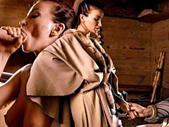 Grote lul, Grote mammen, Pijpbeurt, Fetisj, Vingeren, Masturbatie, Kut duiken, Zuigen