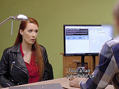 Pijpbeurt, Europees, Roodharige vrouw