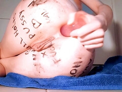 素人, ブロンド, ボンデージ, イく瞬間, 女, オーガズム, 女子高生, ヤリマン