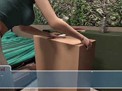 3d, デカチン, デカパイ, イく瞬間, 指いじり, 淫乱熟女, シャワー, フェラする