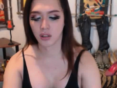 Enthousiasteling, Hd, Masturbatie, Shemale, Alleen, Webcamera