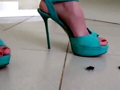 Belleza, Tetona, Clásico, Hembra, Fetiche de pies, Tacones, Pezones, Solo