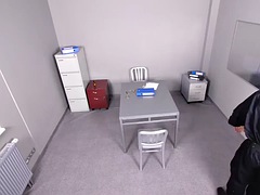 茶髪の, 捕まる, チェコ, ハードコア, ポリス, 現実, ティーン, ユニフォーム