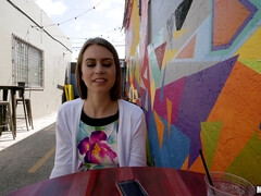 フェラチオ, 茶髪の, チン, 手コキする, 公共, オマンコ, 剃毛, 濡れ