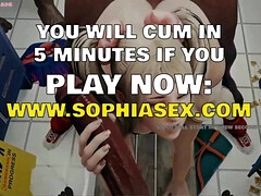 デカ尻, デカパイ, フェラチオ, 指いじり