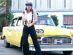 Grosse titten, Blasen, Braunhaarige, Hundestellung, Milf, Im freien, Titten, Vintage