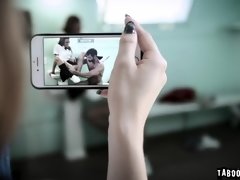 Braunhaarige, Hochschule, Spermaladung, Nackt, Natürlichen titten, Muschi, Student, Titten