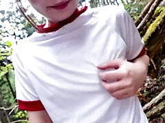 18 jaar, Enthousiasteling, Pijpbeurt, Hd, Buiten, Openbaar, Spuiten, Tiener