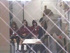 Asian teacher gets 3 schoolgirls to inspect dick sph (censored)