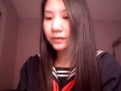 Leie, Asiatisch, Frau, Fetisch, Japanische massage, Natürlich, Student, Uniform