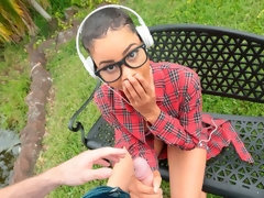 Blasen, Hundestellung, Handjob, Interrassisch, Im freien, Kurzes haar, Entkleiden, Jungendliche (18+)