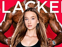 18, デカ尻, デカチン, デカパイ, フェラチオ, 茶髪の, バック, ティーン