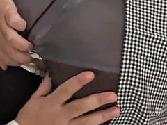 アジア人, ハードコア, 日本人, 淫乱熟女, 穴開きパンティ