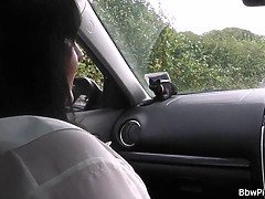 Giant pick up and cock riding