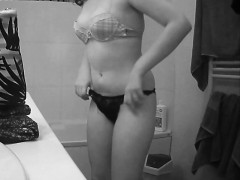 Amateur, Poilue, Douche, Solo, Voyeur