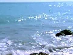 Strand, Grote mammen, Hardcore, Latijnse vrouw