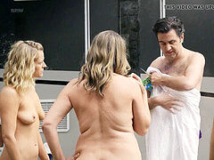 Naked outdoors, bbw white girl, comedy