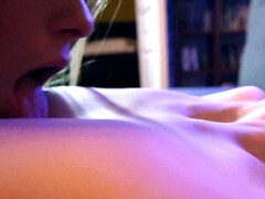 Grote mammen, Vingeren, Hd, Lesbisch, Likken, Natuurlijke tieten, Kut duiken, Roodharige vrouw