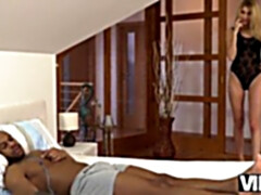 Afrikanisch, Schlafzimmer, Hd, Interrassisch, Lecken, Lingerie, Jungendliche (18+), Titten