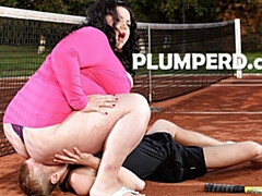 ぽっちゃり, デカパイ, ぽちゃ, フェティッシュ, なめる, 熟年, アウトドア, オマンコ