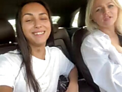 Leie, Blondine, Hardcore, Lesbisch, Öffentlich