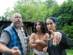 Arabe, Brunette brune, Cocu, De plein air, Nénés