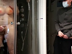Колледж, Парочка, Трансвеститы, Семяизвержение, Геи, Мастурбация, Реалити, Душ
