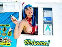18, デカチン, フェラチオ, コンピレーション, 手コキする, なめる, オナニー, ガリガリ