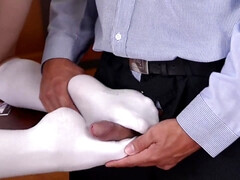 Culo, Culo grande, Mamada, Fetiche de pies, Sexo duro, Coño, Maestra, Tetas