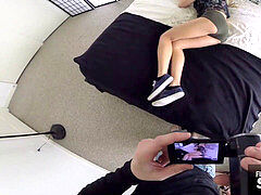 Blasen, Aufs gesicht abspritzen, Lingerie, Zierlich, Dürr, Spanner