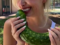 Chica, Tetas grandes, Rubia, Mamada, Fetiche, Lencería, Pov, Tetas