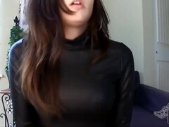 Leie, Braunhaarige, Frau, Hd, Erniedrigung, Penis, Pov, Strapon