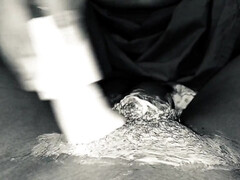 Enthousiasteling, Grote lul, Zwart, Indisch, Masturbatie, Natuurlijke tieten, Gezichtspunt, Vrouw