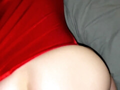 Christmas Bang And Throat Cum Load. Cal - Amateur POV couple sex