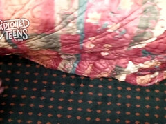 She is 18 and a gymnast making her first pound video