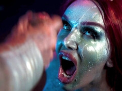 Verga grande, Británico, Semen en la boca, Corridas, Corridas faciales, Madres para coger, Mamá, Pelirrojo