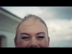 美人, 指いじり, フランス人, キス, 天然, アウトドア, オマンコ, ストリップ