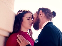 Минет, Брюнетки, Член, Поцелуи, Лизание, На природе, Киски, Молоденькие