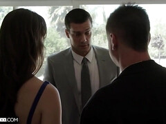 Grote lul, Grote mammen, Pijpbeurt, Bruinharig, Kantoor, Pornster, Swinger, Oud