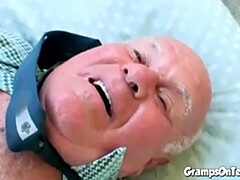 Blonde, Tir de sperme, Fétiche, Grandpère, Hard, Hd, Tabou, Adolescente