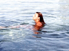 18 jaar, Grote kont, Bruinharig, Hd, Alleen, Tiener, Tieten likken