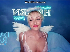 Blondine, Vollbusig, Besamung, Japanische massage, Reif, Pov, Weibliche ejakulation, Titten