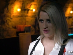 Kont, Lieveling, Blond, Europees, Likken, Natuurlijke tieten, Kut duiken, Uniformpje