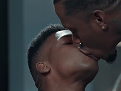 Cockriding Gay Bbc Drilled In Anal Hole By Big Black Cock