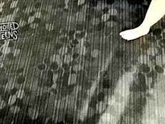18, 素人, デカチン, フェラチオ, チン, デカチンの, 小柄, ティーン