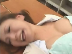 Tetas grandes, Pareja, Japonés, Lencería, Pov